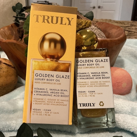 Truly Beauty Golden Glaze Luxury Body Oil-NIB - Picture 1 of 2